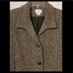 Wool blend trench coat